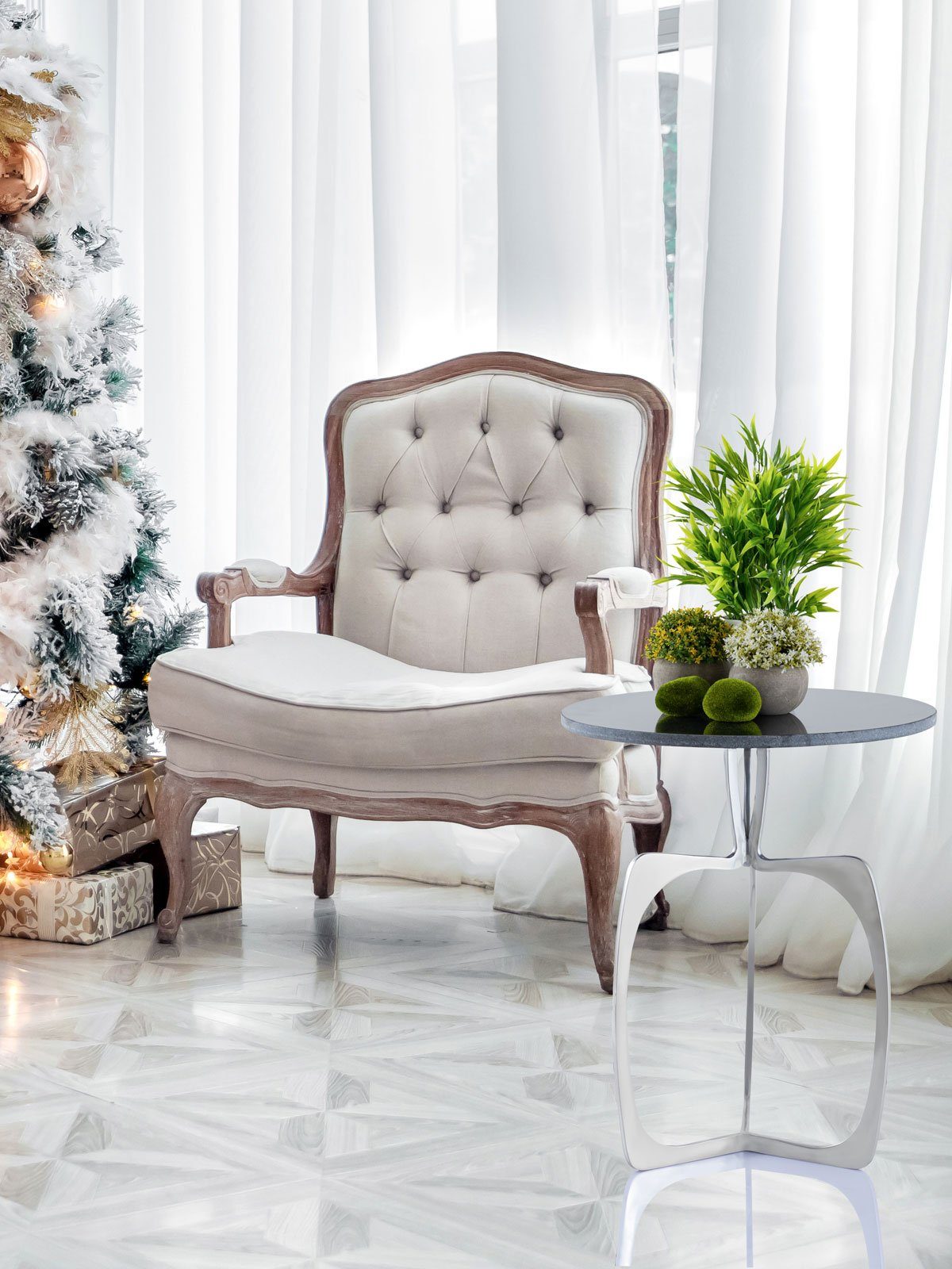 Beistelltisch "Mirage" Couchtisch von ELYFLAIR®