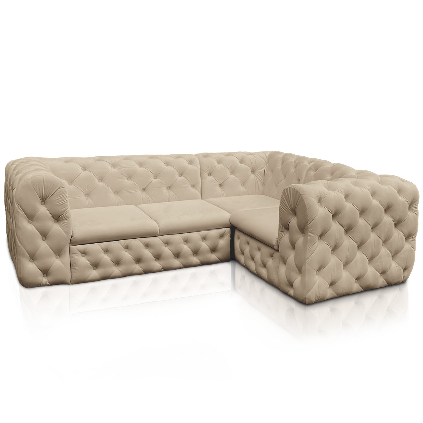 Chesterfield Ecksofa "Château Prestige" 2,50 x 1,90 | ELYFLAIR®