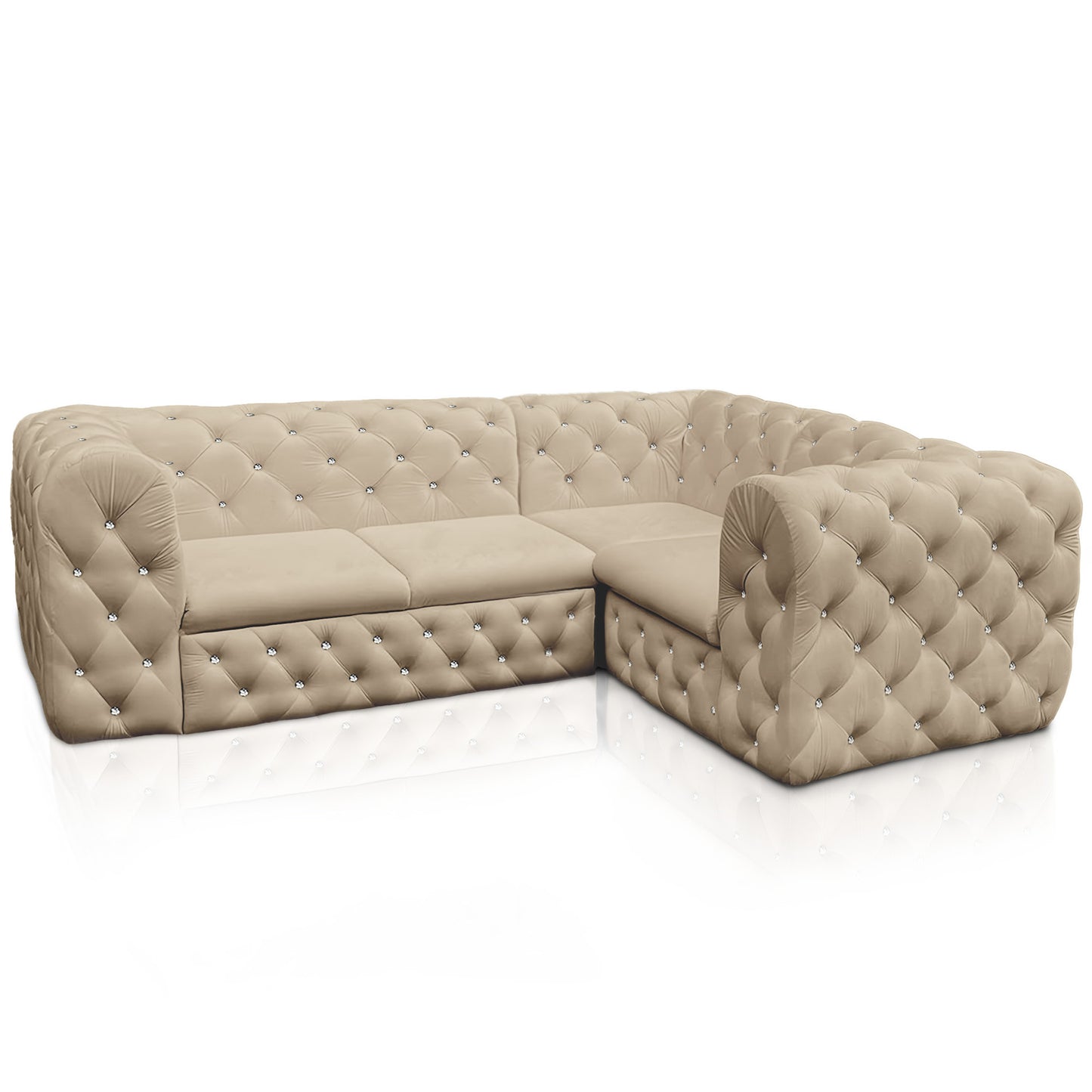 Chesterfield Ecksofa "Château Prestige" 2,50 x 1,90 | ELYFLAIR®