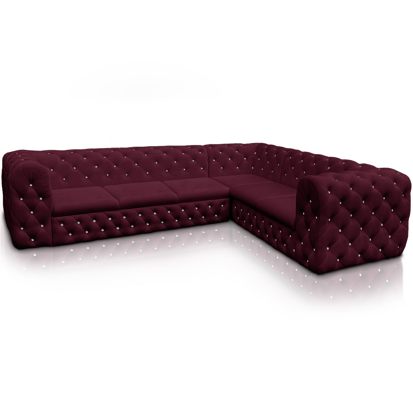 Chesterfield Ecksofa "Château Prestige" 3,11 x 2,50 | ELYFLAIR®