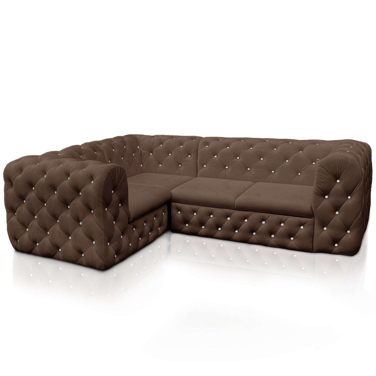 Chesterfield Ecksofa "Château Prestige" 2,50 x 1,90 | ELYFLAIR®