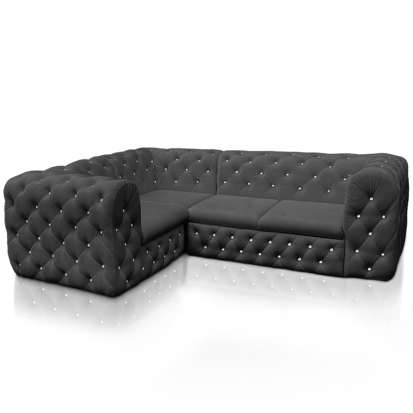Chesterfield Ecksofa "Château Prestige" 2,50 x 1,90 | ELYFLAIR®
