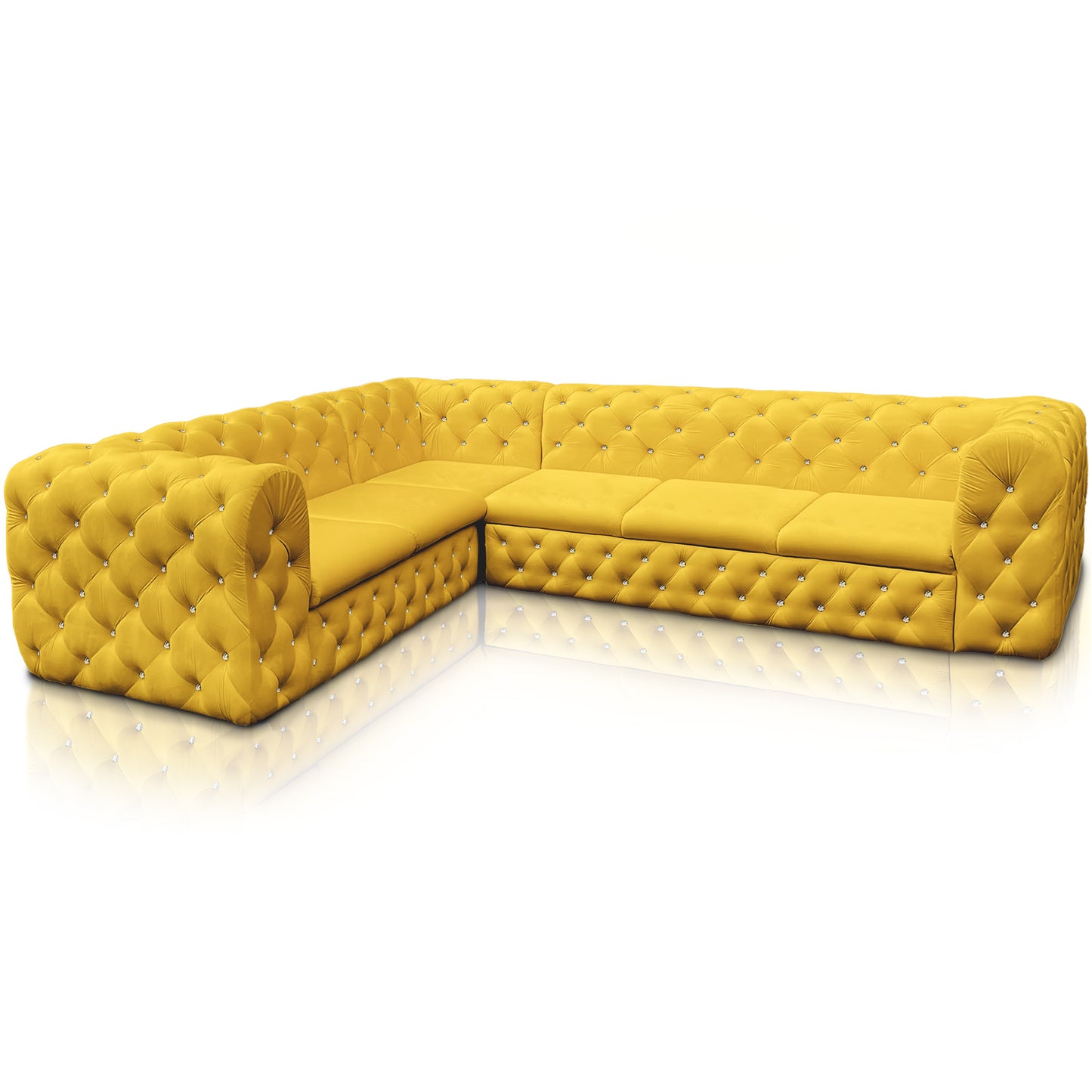 Chesterfield Ecksofa "Château Prestige" 3,11 x 2,50 | ELYFLAIR®