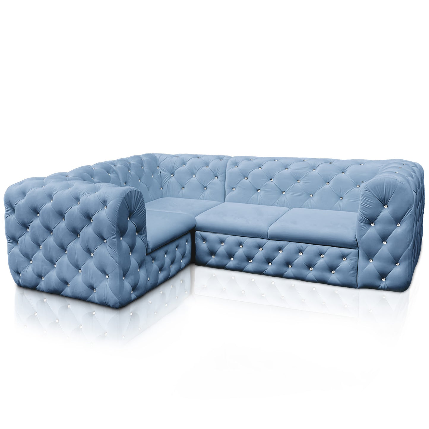 Chesterfield Ecksofa "Château Prestige" 2,50 x 1,90 | ELYFLAIR®