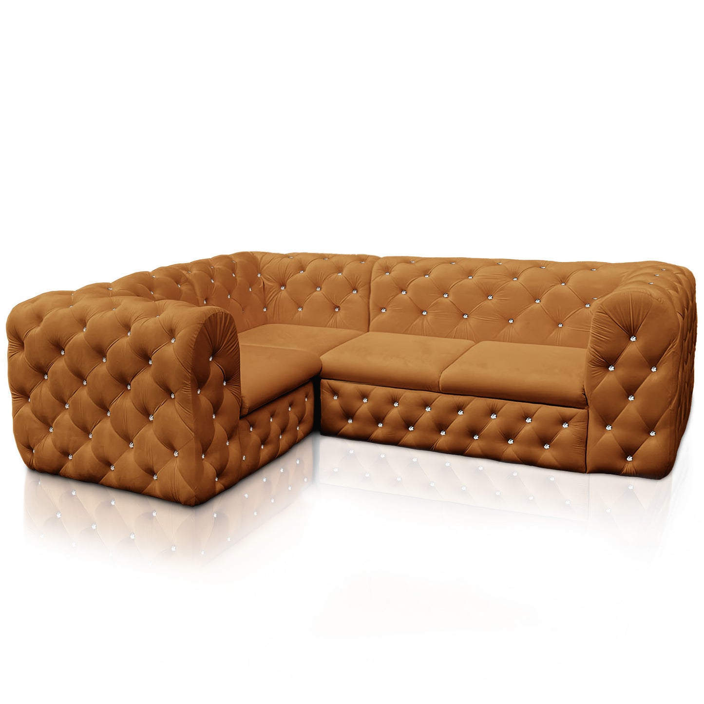 Chesterfield Ecksofa "Château Prestige" 2,50 x 1,90 | ELYFLAIR®