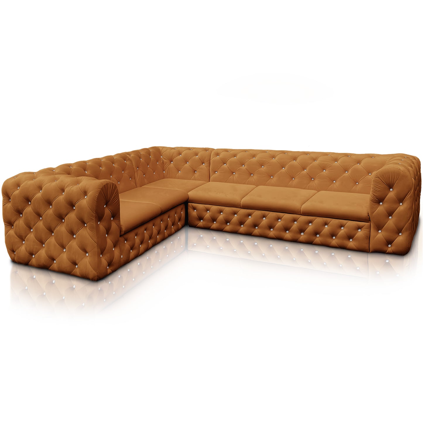 Chesterfield Ecksofa "Château Prestige" 3,11 x 2,50 | ELYFLAIR®