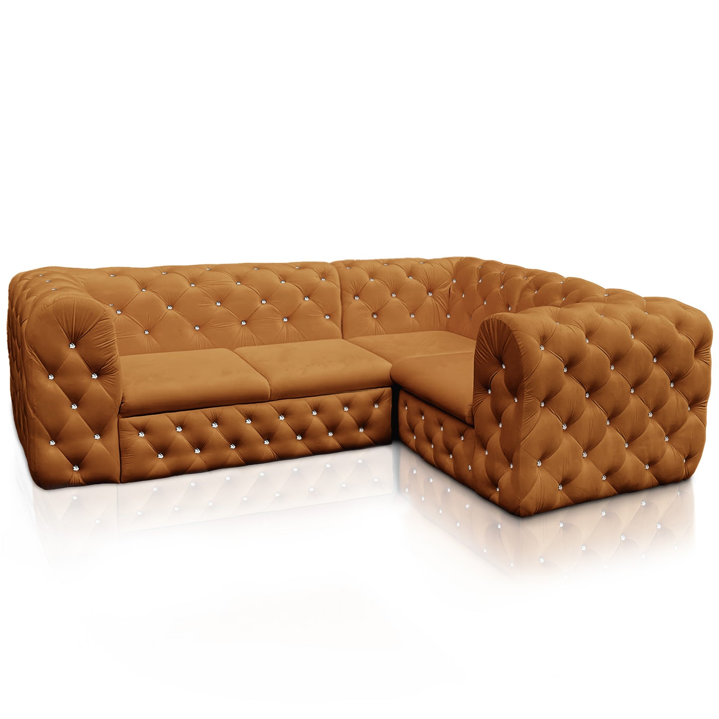 Chesterfield Ecksofa "Château Prestige" 2,50 x 1,90 | ELYFLAIR®