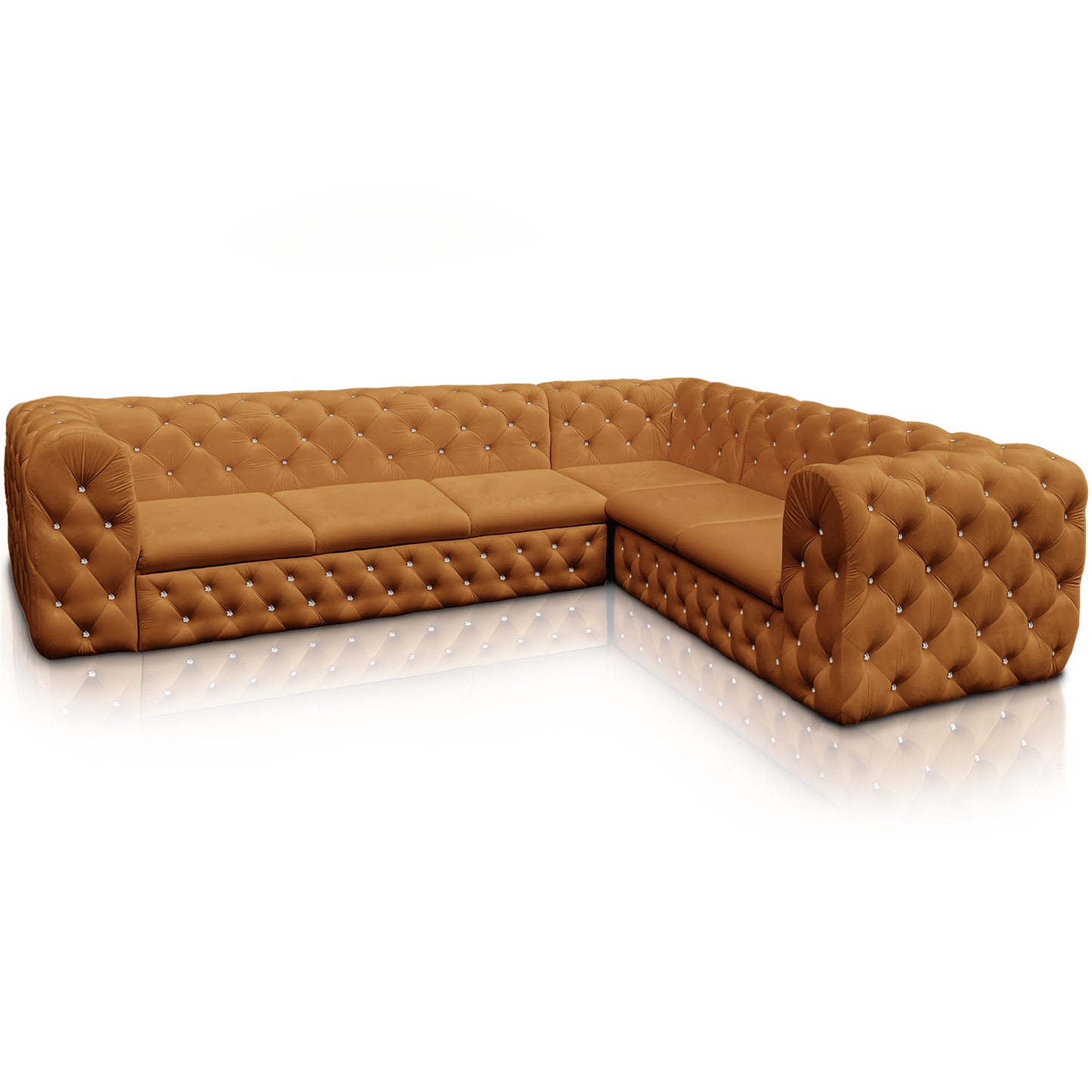 Chesterfield Ecksofa "Château Prestige" 3,11 x 2,50 | ELYFLAIR®