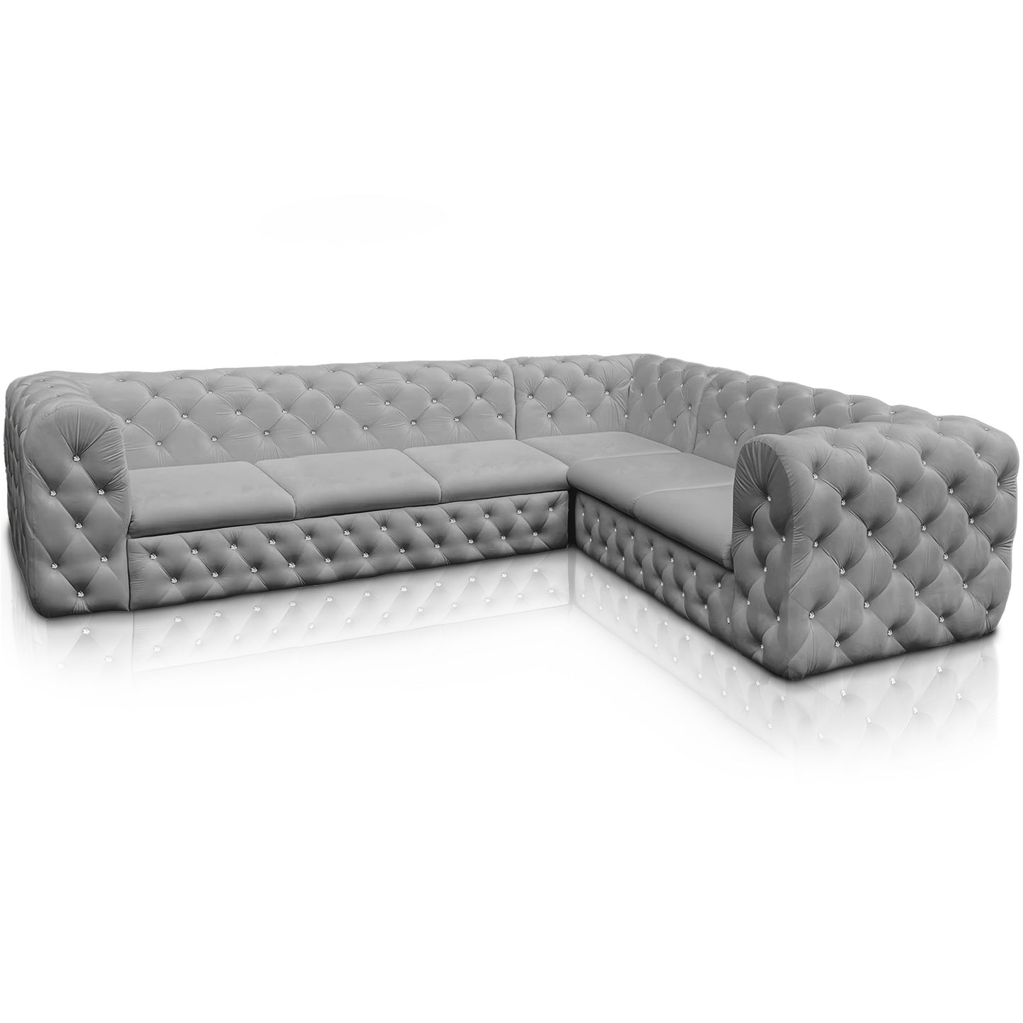 Chesterfield Ecksofa "Château Prestige" 3,11 x 2,50 | ELYFLAIR®
