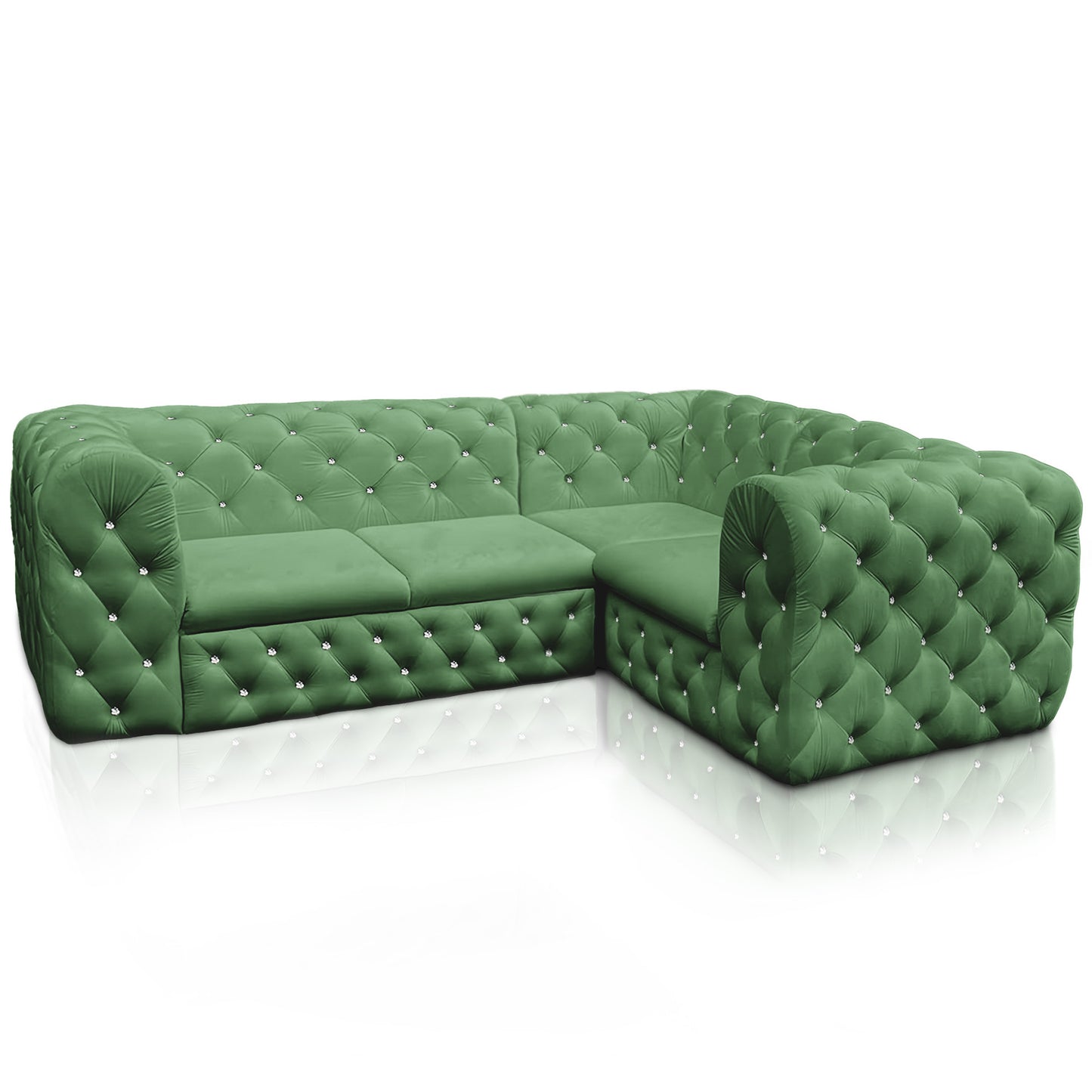 Chesterfield Ecksofa "Château Prestige" 2,50 x 1,90 | ELYFLAIR®