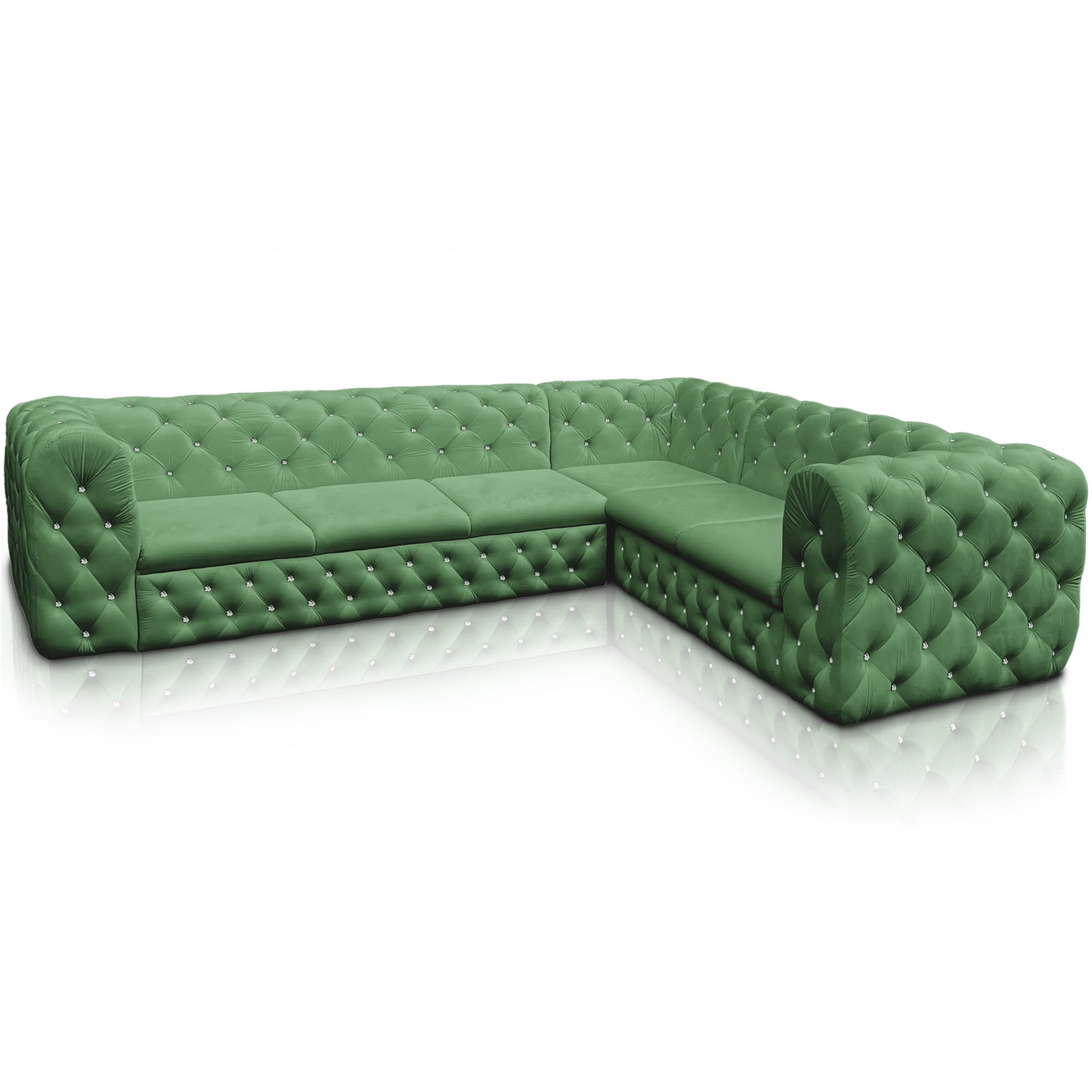 Chesterfield Ecksofa "Château Prestige" 3,11 x 2,50 | ELYFLAIR®