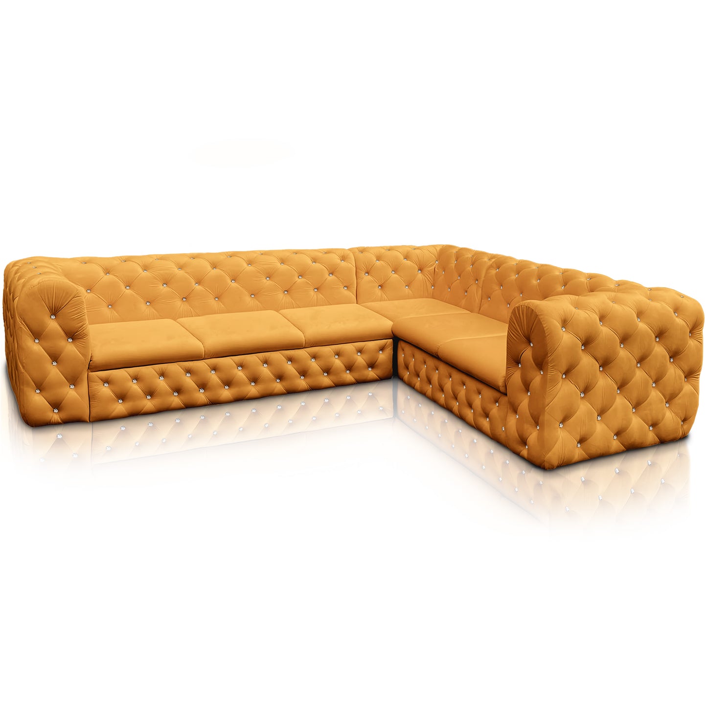 Chesterfield Ecksofa "Château Prestige" 3,11 x 2,50 | ELYFLAIR®
