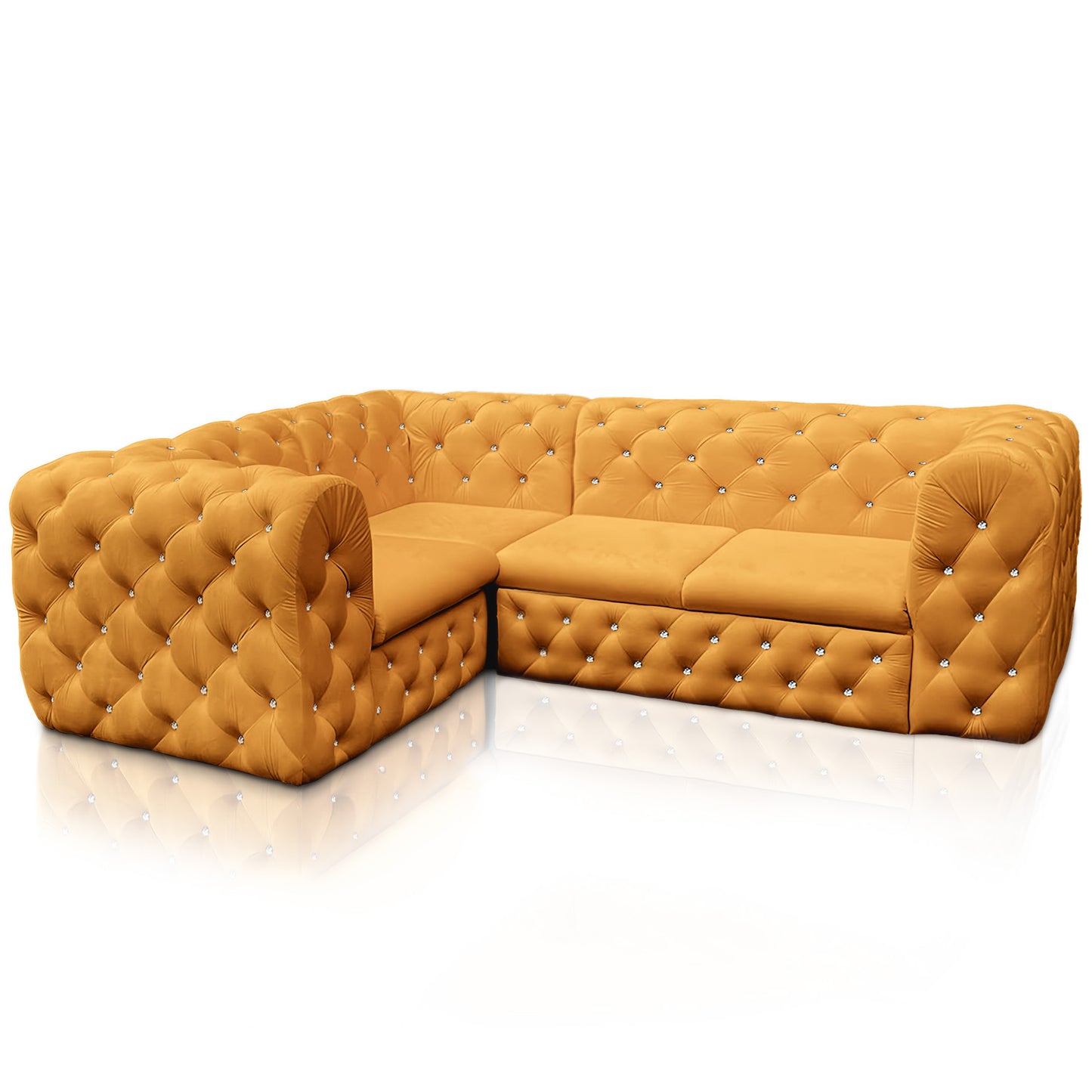 Chesterfield Ecksofa "Château Prestige" 2,50 x 1,90 | ELYFLAIR®