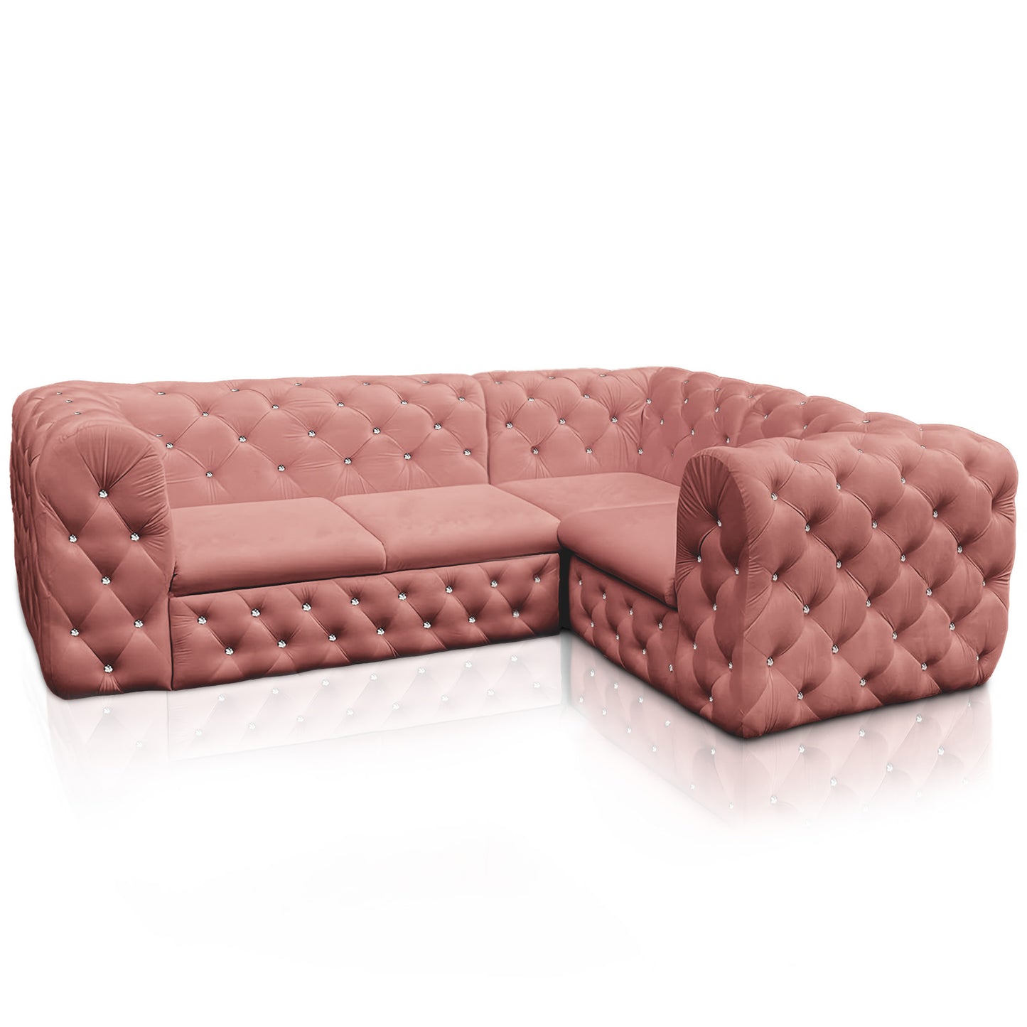Chesterfield Ecksofa "Château Prestige" 2,50 x 1,90 | ELYFLAIR®