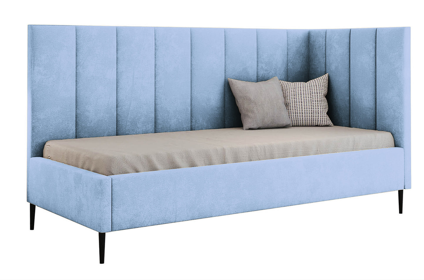 Designer Sofabett mit Seitenschutz | ELYFLAIR