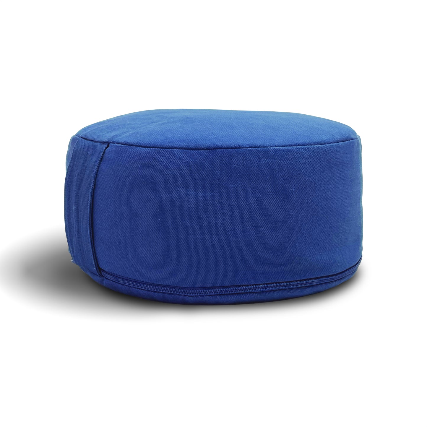 Meditationskissen | Rund mit Buchweizenfüllung | 14 cm hoch