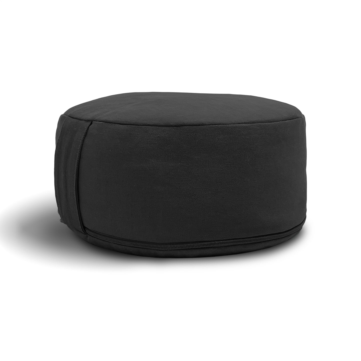 Meditationskissen | Rund mit Buchweizenfüllung | 14 cm hoch