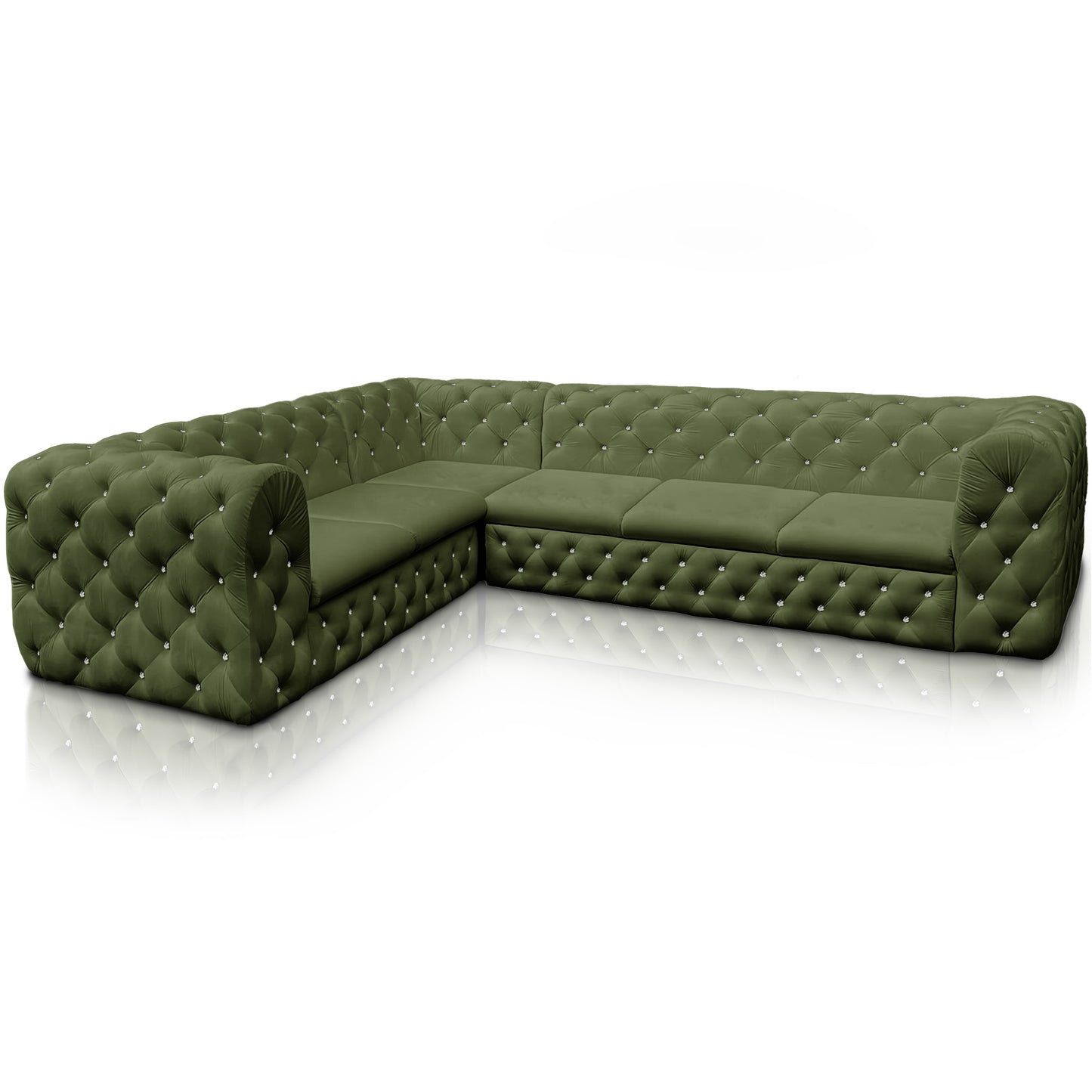 Chesterfield Ecksofa "Château Prestige" 3,11 x 2,50 | ELYFLAIR®
