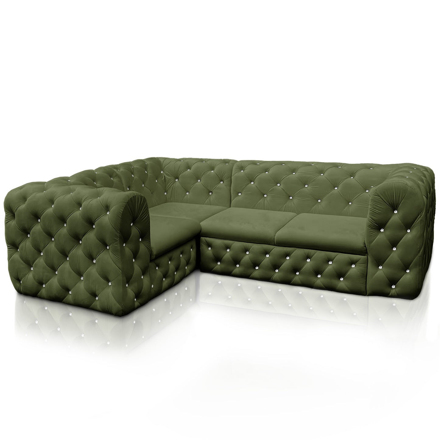 Chesterfield Ecksofa "Château Prestige" 2,50 x 1,90 | ELYFLAIR®