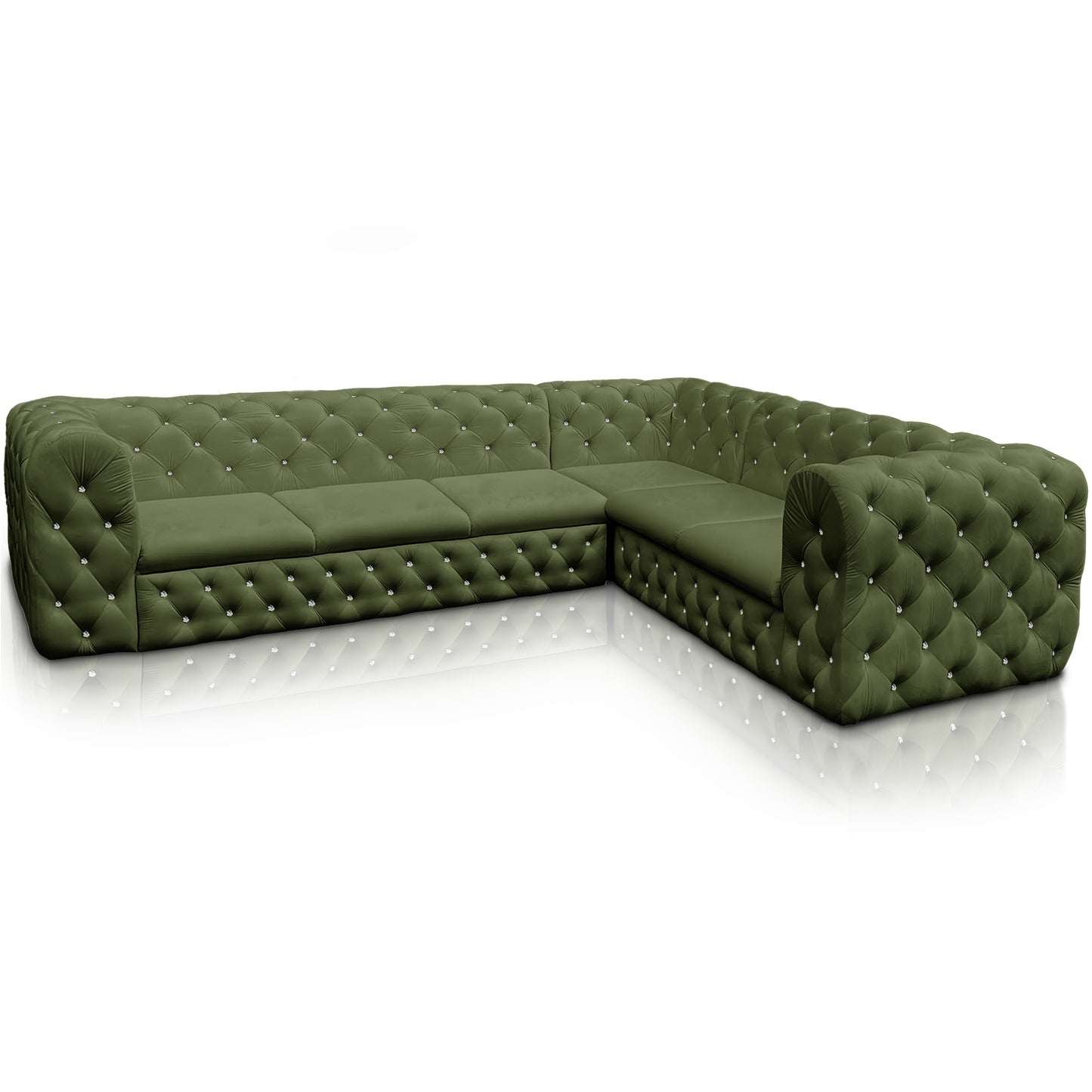 Chesterfield Ecksofa "Château Prestige" 3,11 x 2,50 | ELYFLAIR®