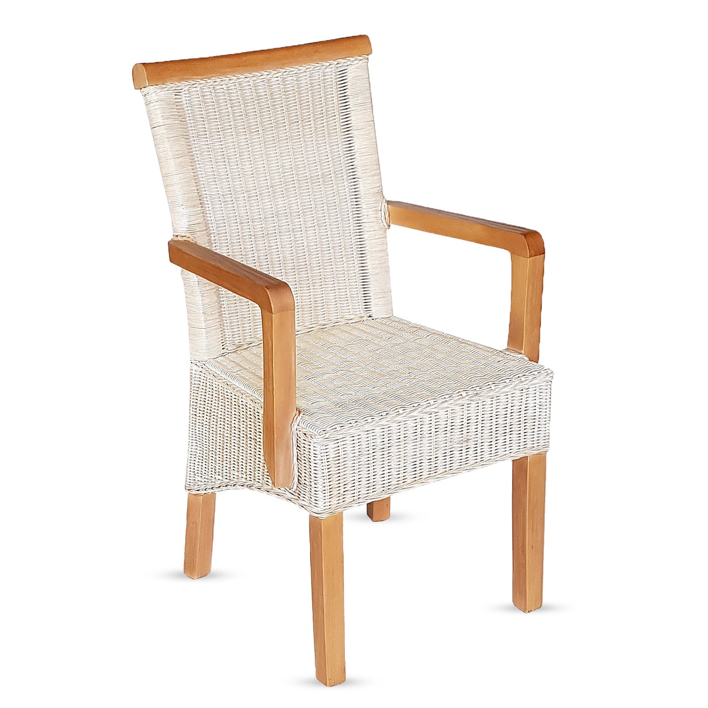 Rattan Esszimmerstuhl "Mirador" mit Armlehnen | ELYFLAIR®