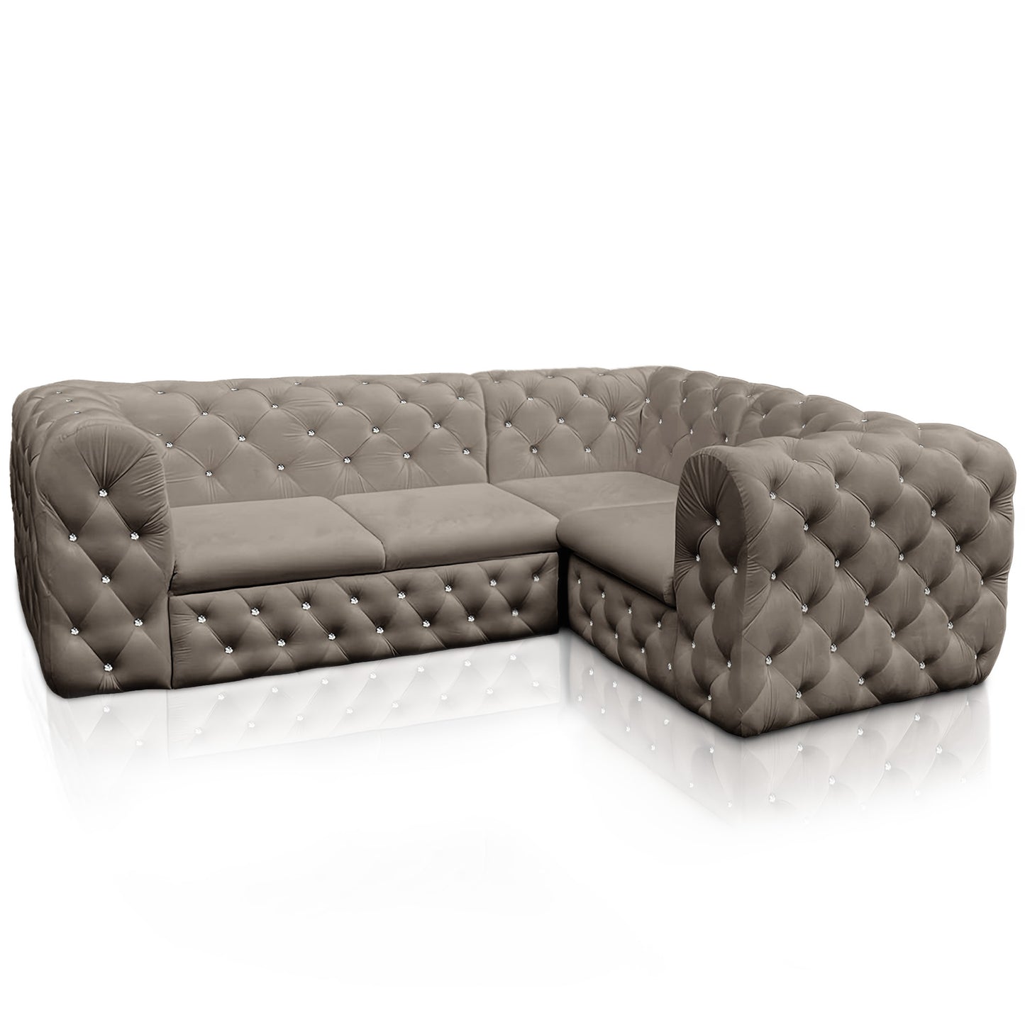 Chesterfield Ecksofa "Château Prestige" 2,50 x 1,90 | ELYFLAIR®