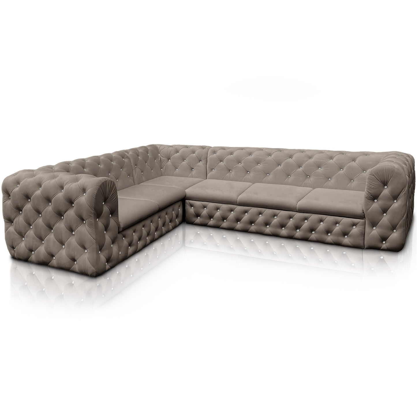 Chesterfield Ecksofa "Château Prestige" 3,11 x 2,50 | ELYFLAIR®