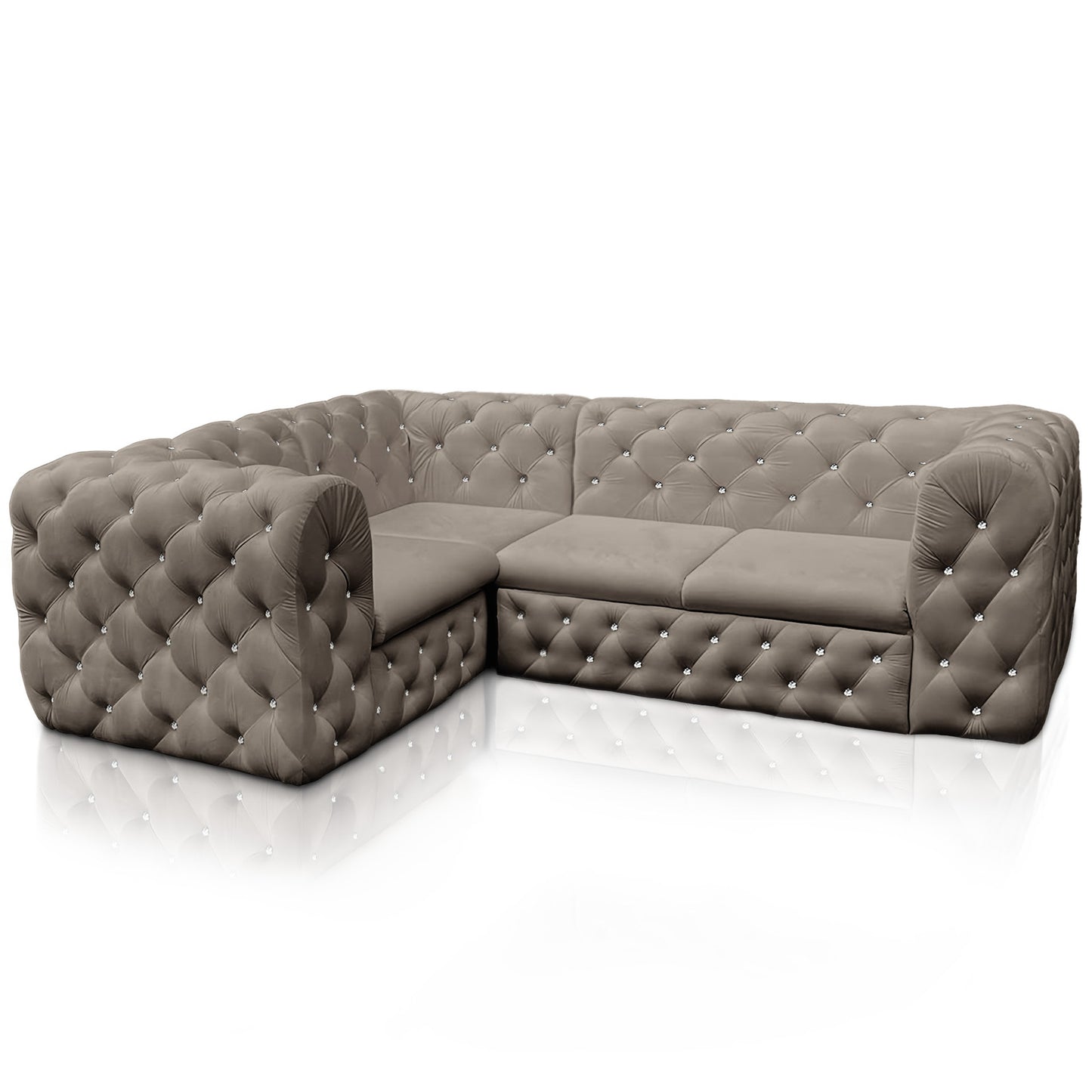 Chesterfield Ecksofa "Château Prestige" 2,50 x 1,90 | ELYFLAIR®