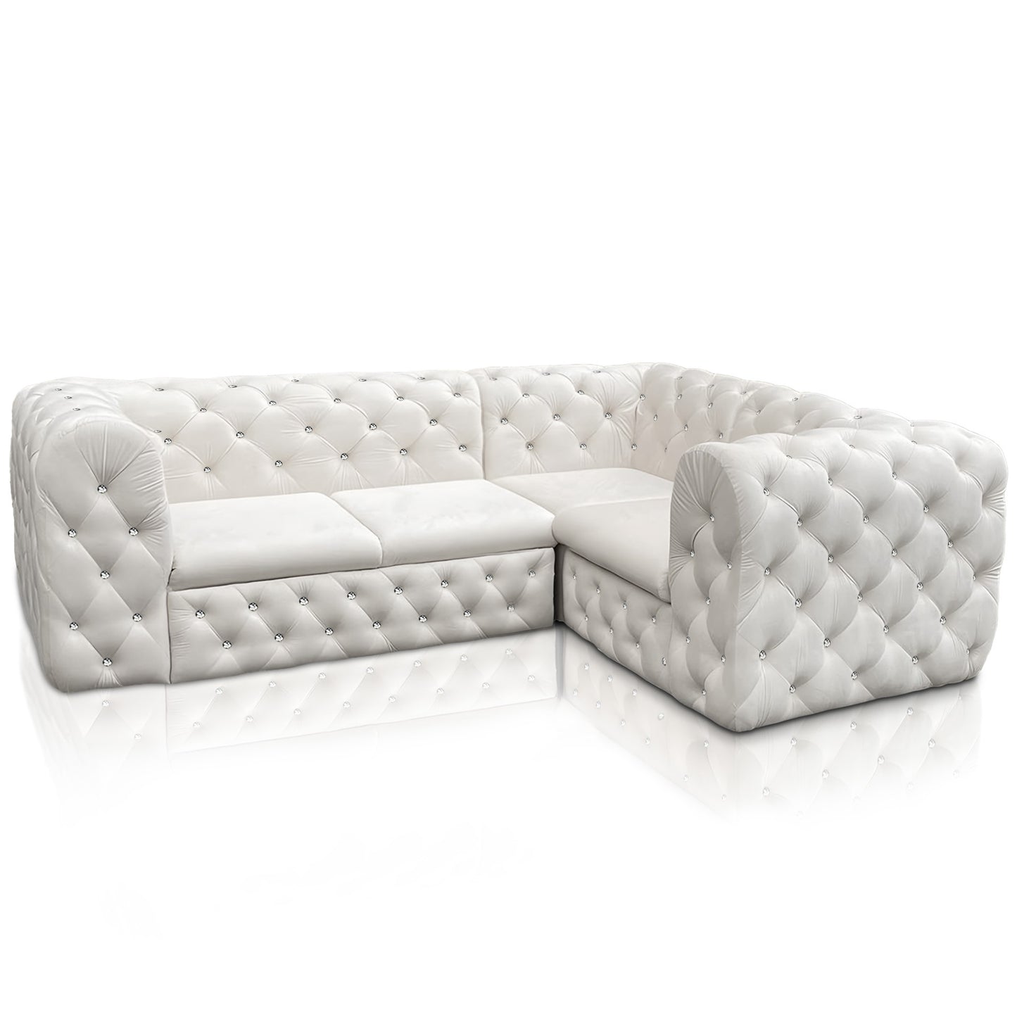 Chesterfield Ecksofa "Château Prestige" 2,50 x 1,90 | ELYFLAIR®