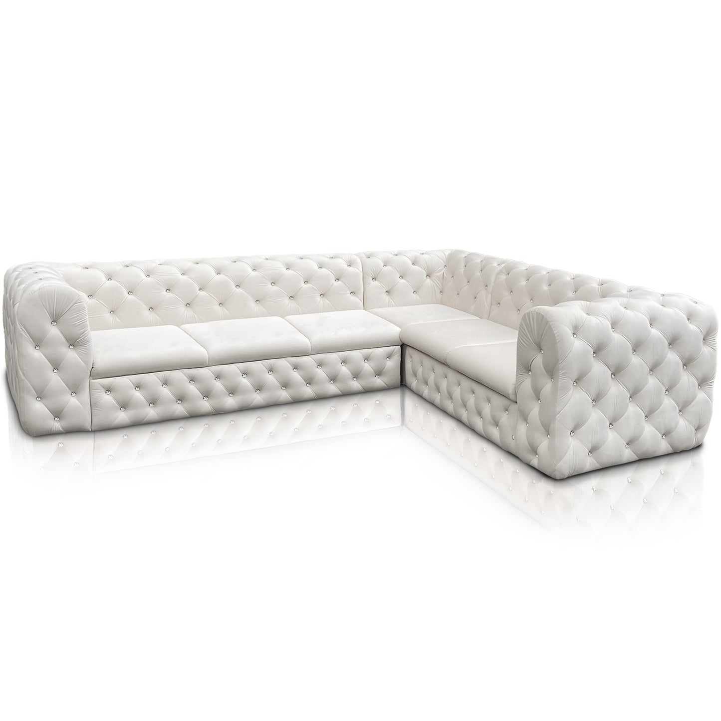 Chesterfield Ecksofa "Château Prestige" 3,11 x 2,50 | ELYFLAIR®