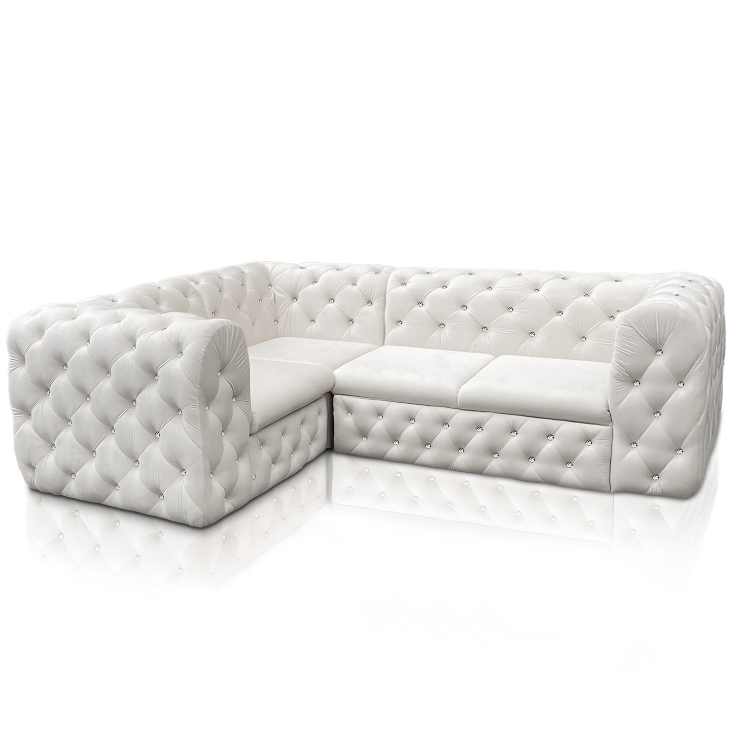 Chesterfield Ecksofa "Château Prestige" 2,50 x 1,90 | ELYFLAIR®