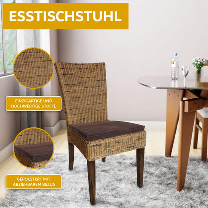 Rattan Esszimmerstuhl "Core" | ELYFLAIR®