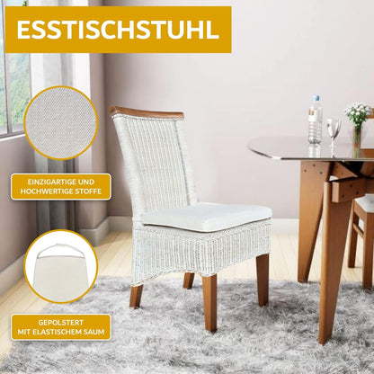 Rattan Esszimmerstuhl "Mirador" | ELYFLAIR®