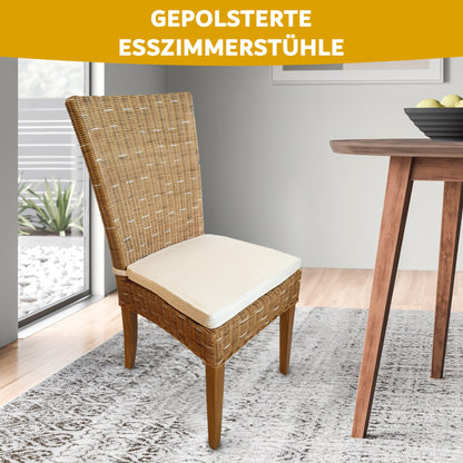 Rattan Esszimmerstuhl "Essentio" | ELYFLAIR®