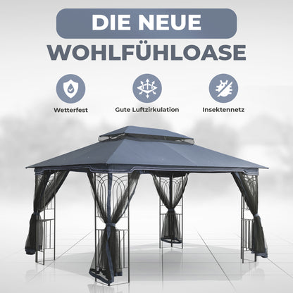 Gartenpavillon Wasserdicht | Wasserabweisend und Langlebig