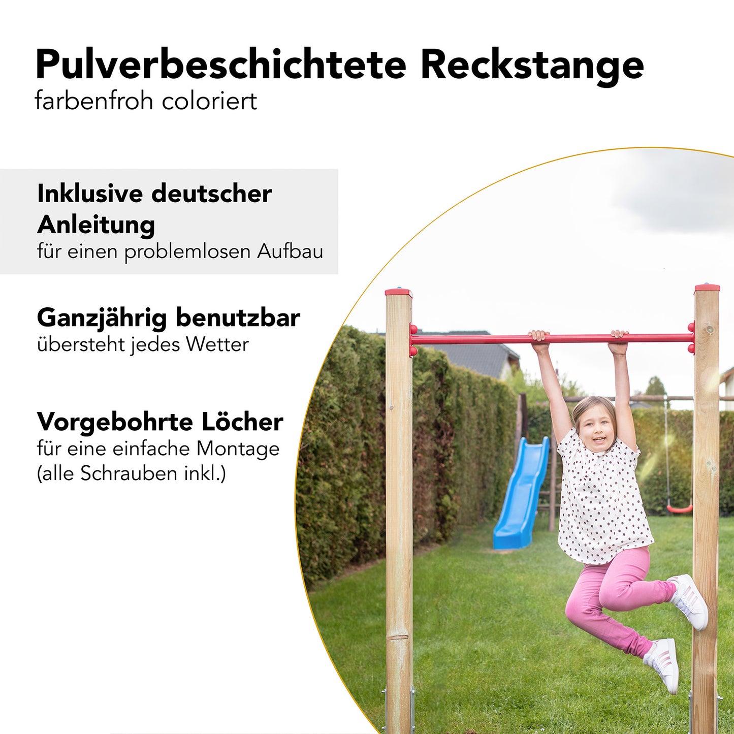 Turnreck Garten | ELYFLAIR® Reckstange