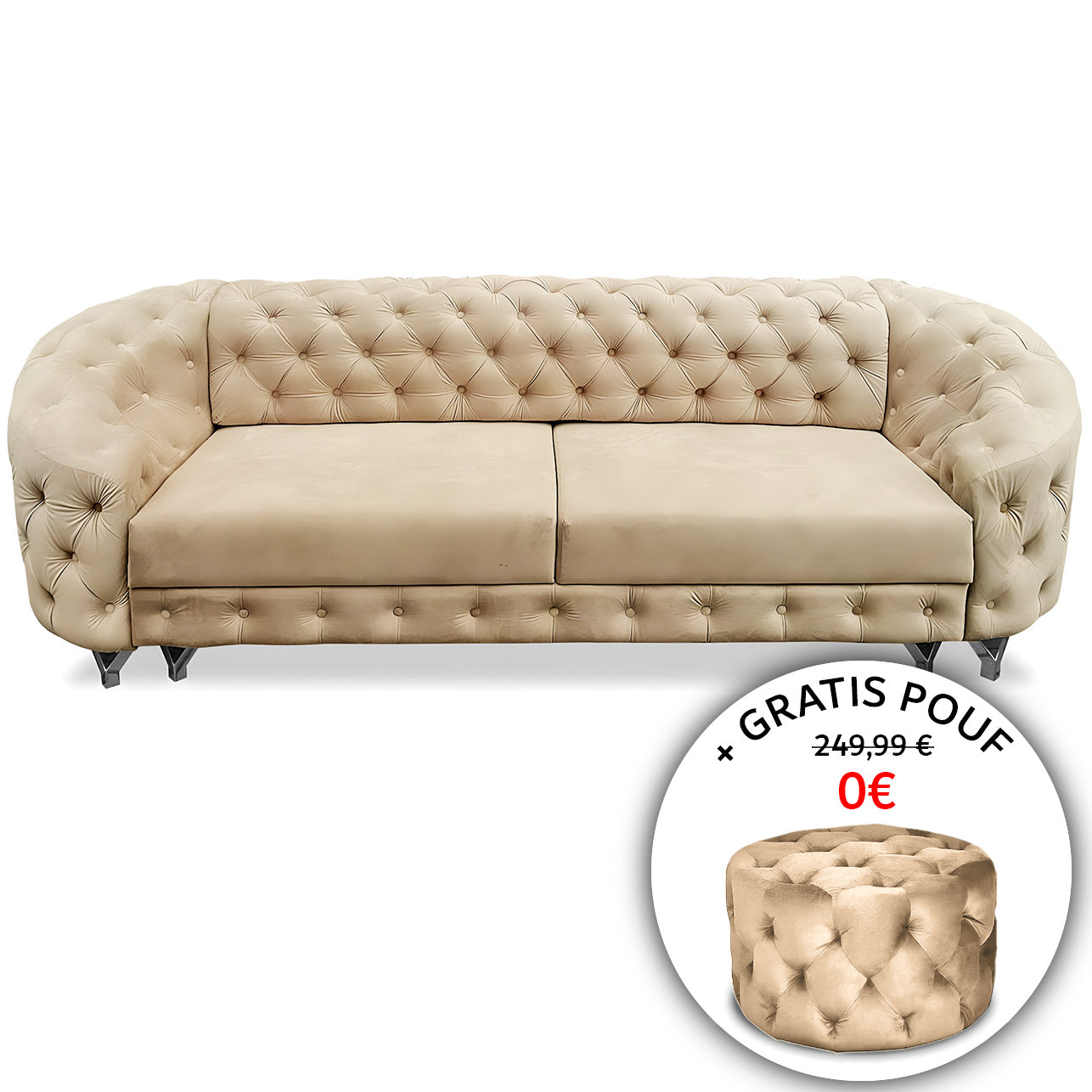 Chesterfield Sofa "Regalia" | ELYFLAIR®