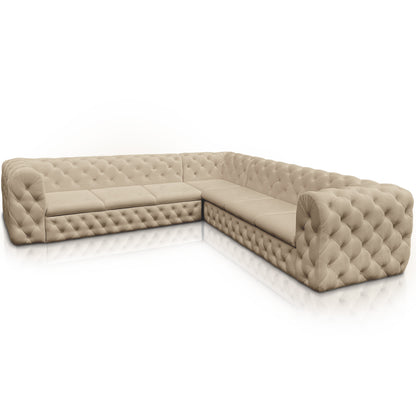 Chesterfield Ecksofa "Château Prestige" 3,11 x 3,11 | ELYFLAIR®