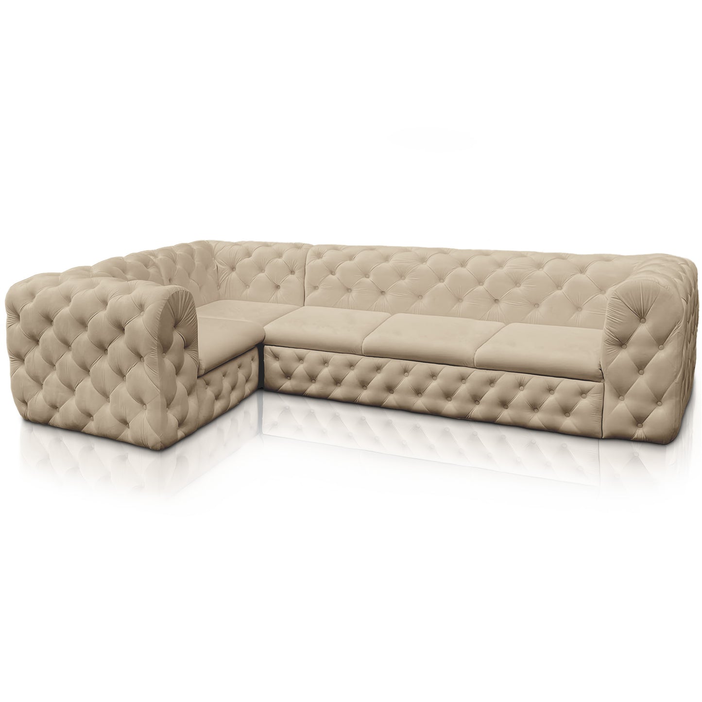 Chesterfield Ecksofa "Château Prestige" 3,11 x 1,90 | ELYFLAIR®