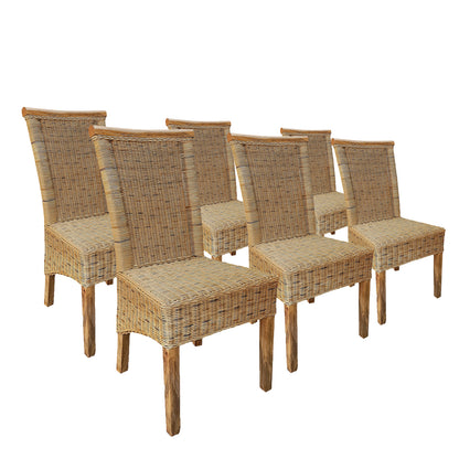 Rattan Esszimmerstuhl "Tobacco" | ELYFLAIR®