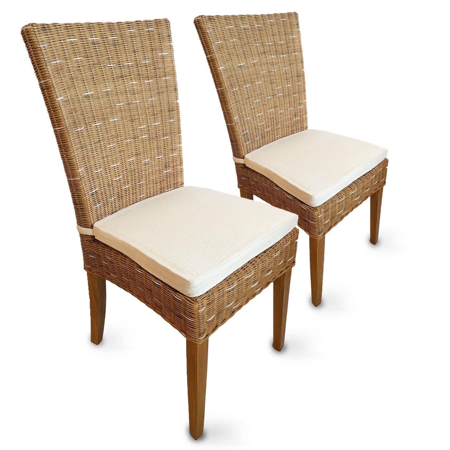 Rattan Esszimmerstuhl "Essentio" | ELYFLAIR®