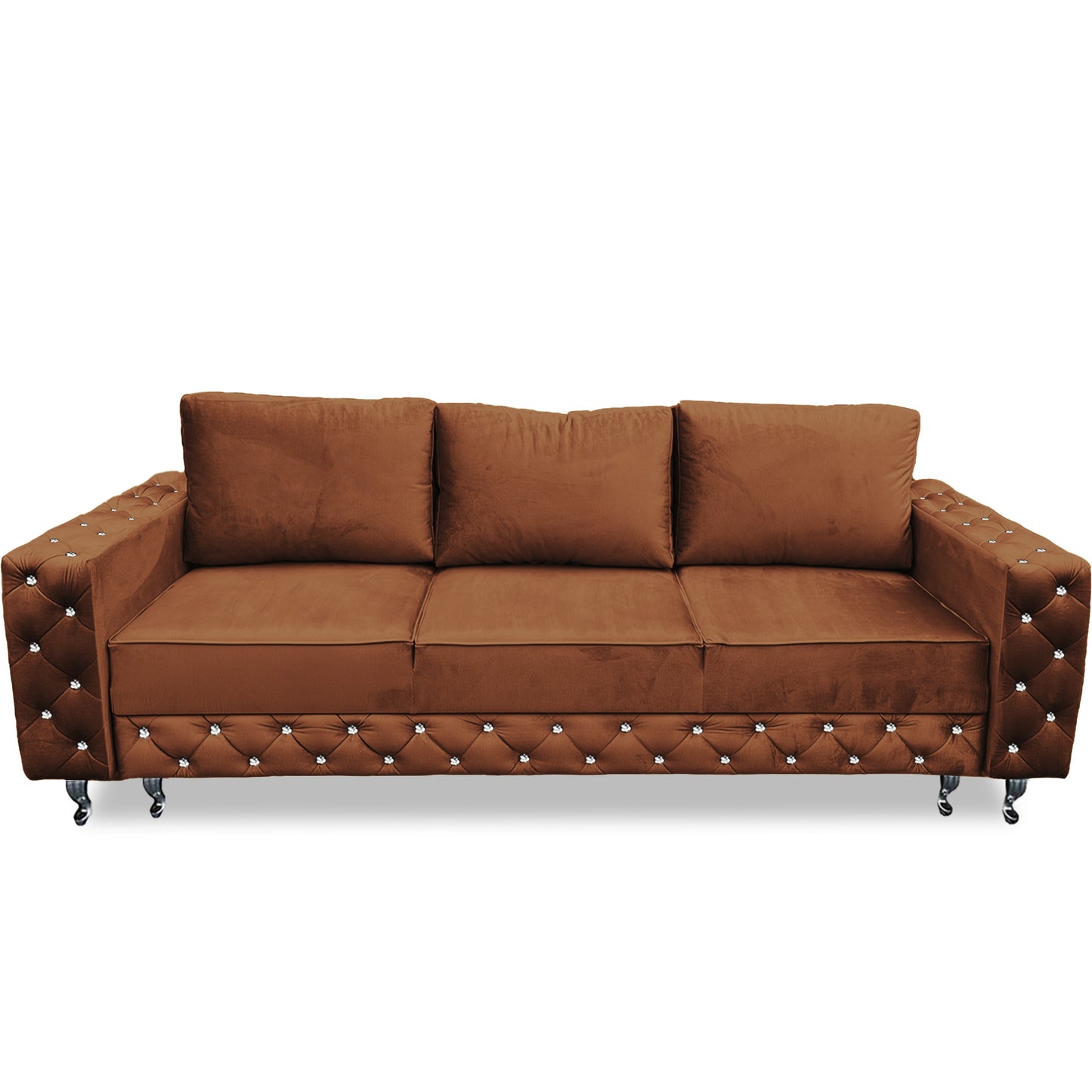 Designer Sofa "Valoran" - 3-Sitzer Sofa mit Schlaffunktion | ELYFLAIR®