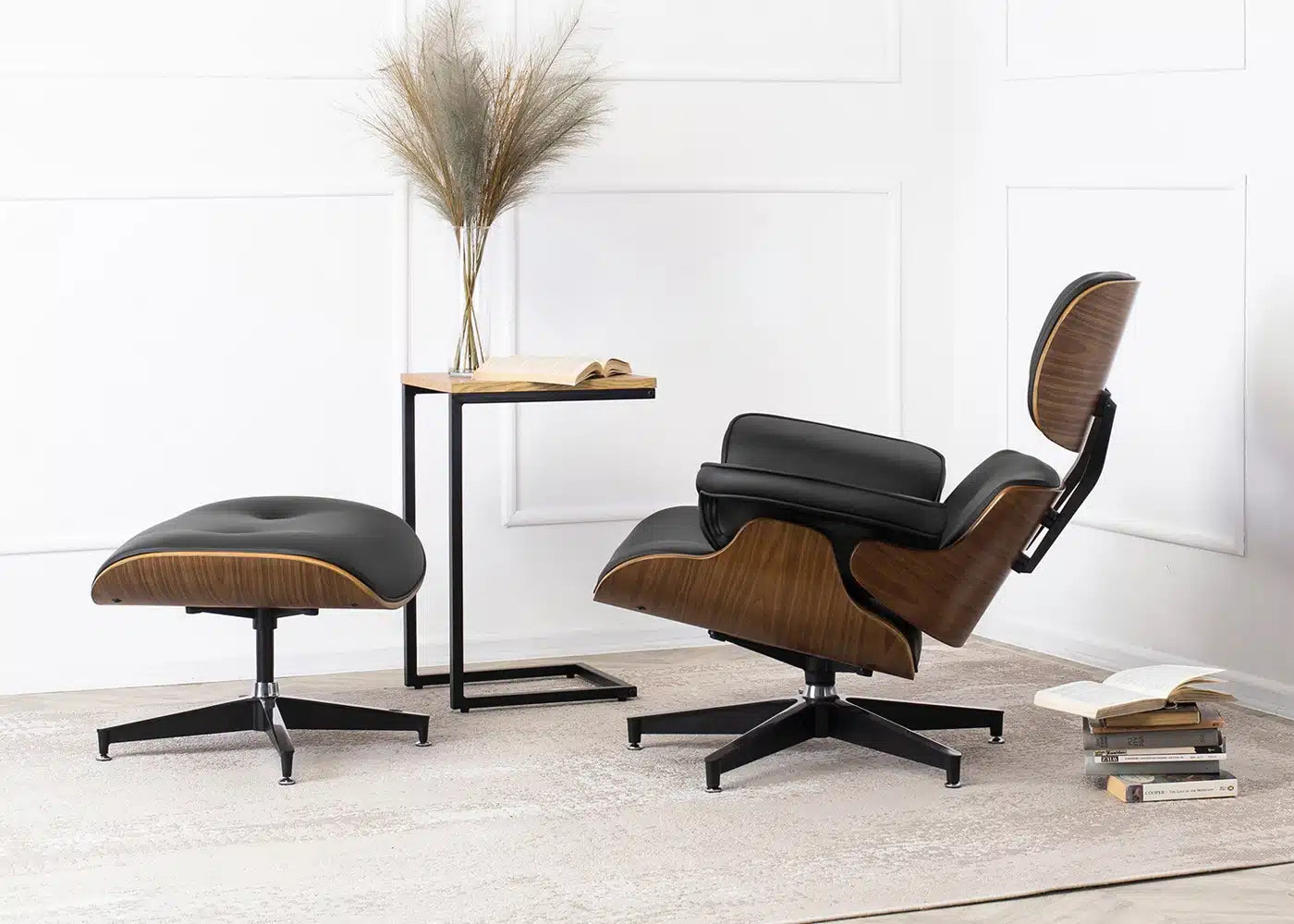 Relaxsessel mit Fußhocker Cavallio | ELYFLAIR®