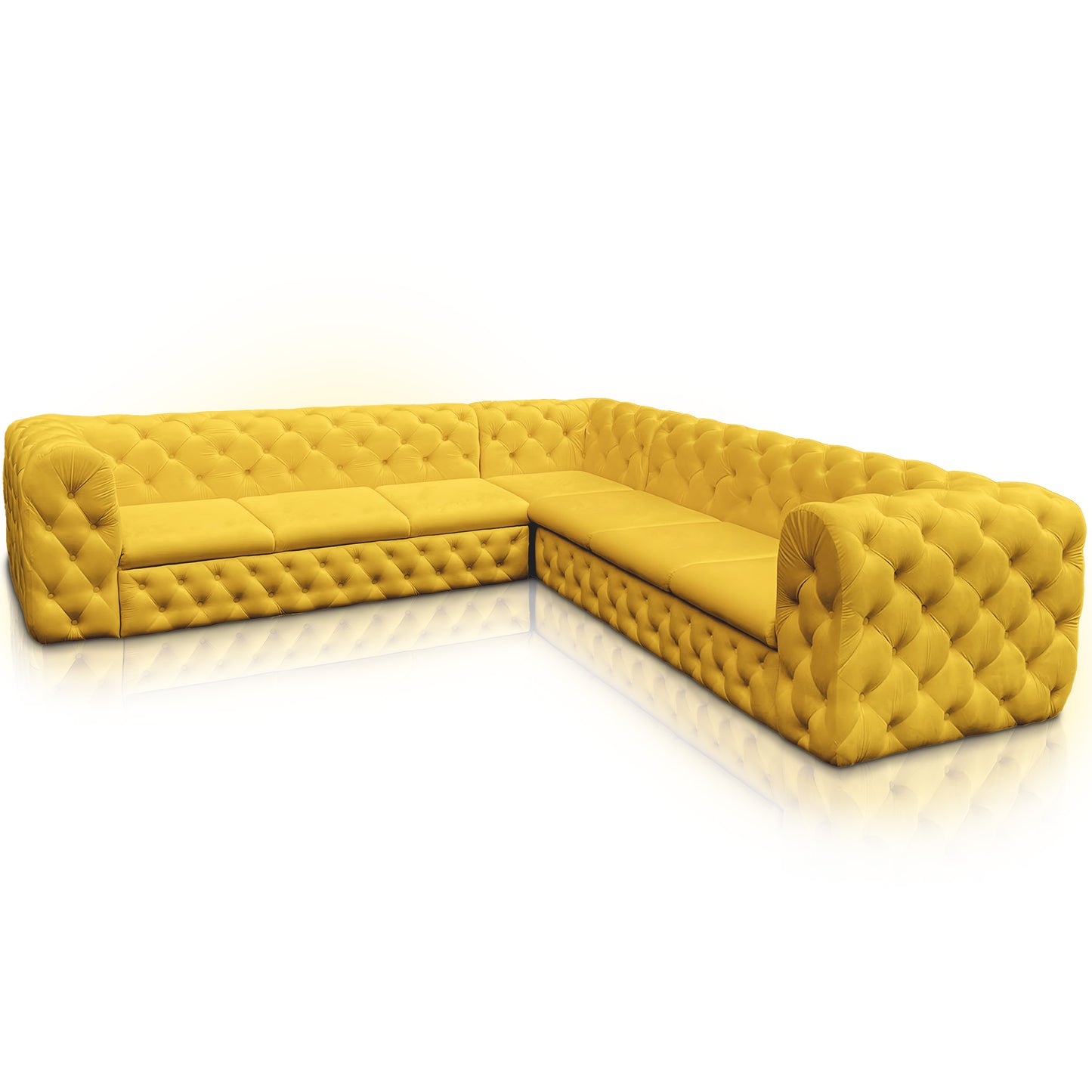 Chesterfield Ecksofa "Château Prestige" 3,11 x 3,11 | ELYFLAIR®