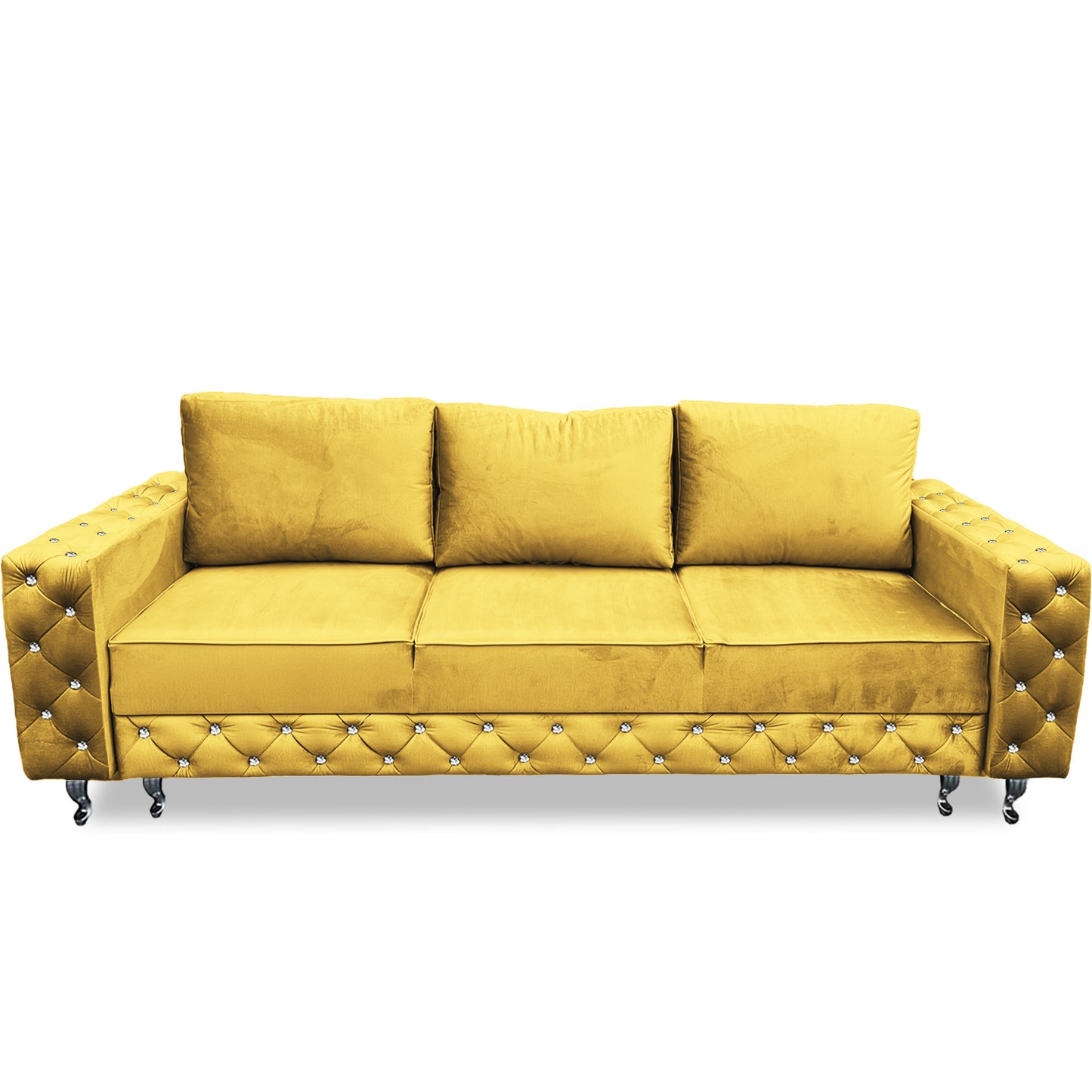 Designer Sofa "Valoran" - 3-Sitzer Sofa mit Schlaffunktion | ELYFLAIR®