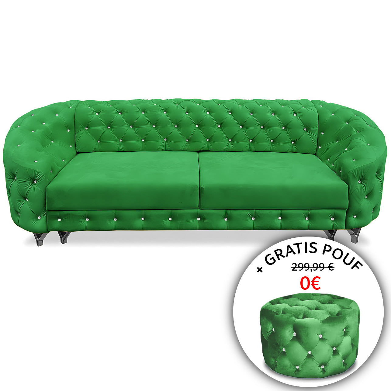 Chesterfield Sofa "Regalia" | ELYFLAIR®