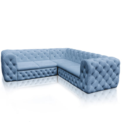 Chesterfield Ecksofa "Château Prestige" 2,50 x 2,50 | ELYFLAIR®