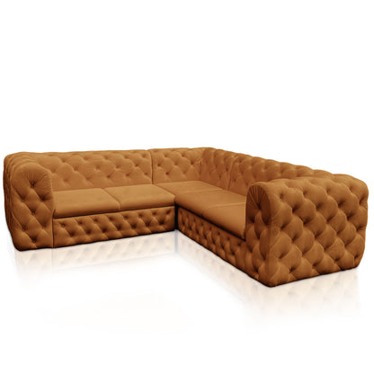 Chesterfield Ecksofa "Château Prestige" 2,50 x 2,50 | ELYFLAIR®