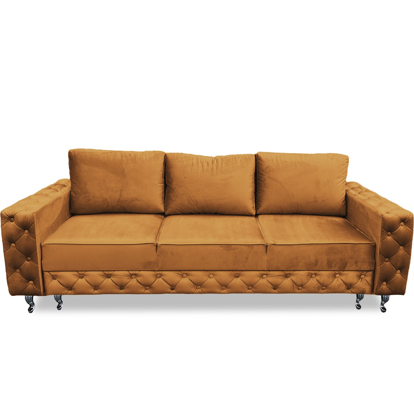 Designer Sofa "Valoran" - 3-Sitzer Sofa mit Schlaffunktion | ELYFLAIR®