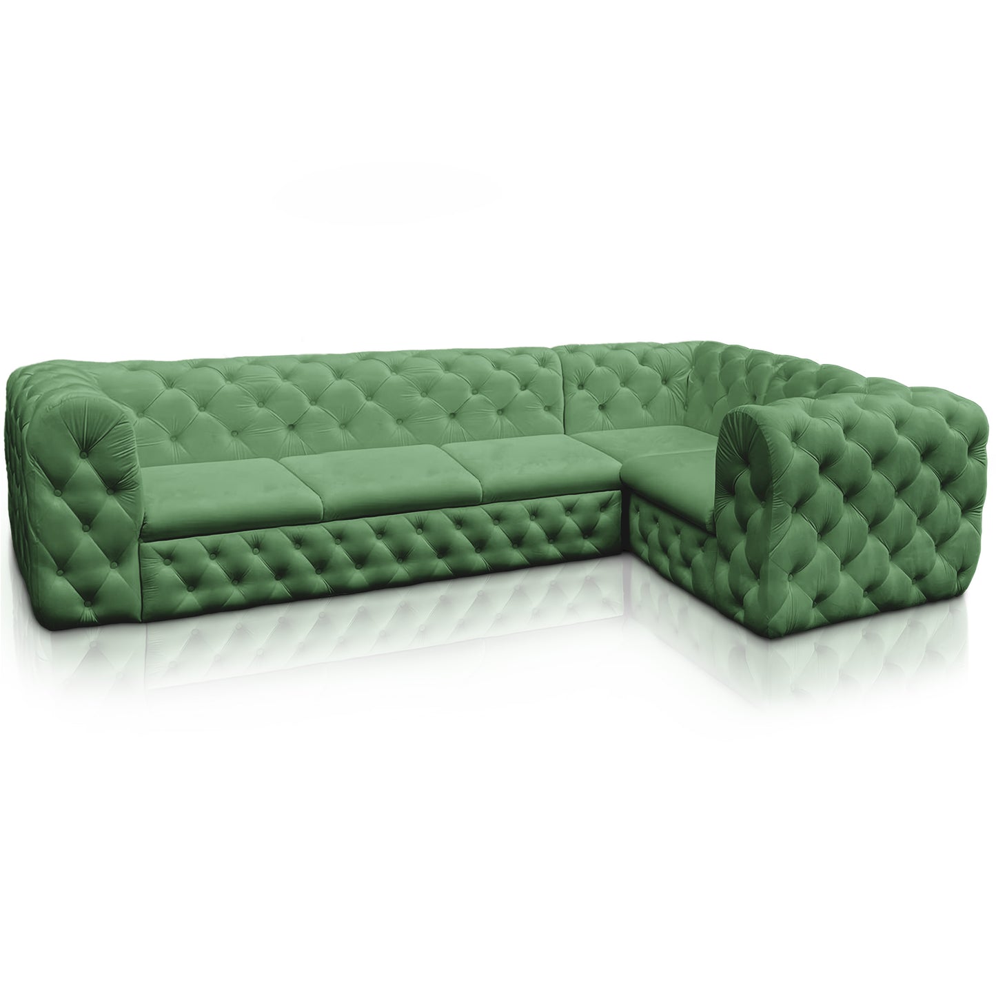 Chesterfield Ecksofa "Château Prestige" 3,11 x 1,90 | ELYFLAIR®